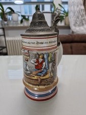 Alter bierkrug zinndeckel gebraucht kaufen  Heilbronn