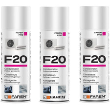 Faren F20, Igienizzante Spray per Climatizzatori di Casa e Auto, 3 X 400ml na sprzedaż  Wysyłka do Poland