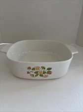 Usado, Caçarola rara vintage Corningware morango sundae padrão A2B 2 litros comprar usado  Enviando para Brazil