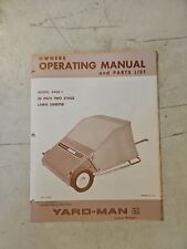 Vintage yard man for sale  Mount Holly Springs