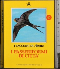 Taccuini airone. passeriformi usato  Ariccia