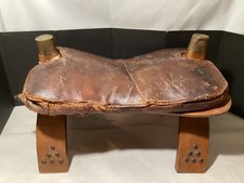 camel seat vintage wooden for sale  Rumson