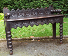 Oak carved 19th for sale  EXETER