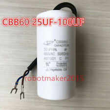 CBB60 30UF/35UF/40/45/50/60/70/80/100UF 450VAC 450V Capacitor Kondensator (Wire) comprar usado  Enviando para Brazil