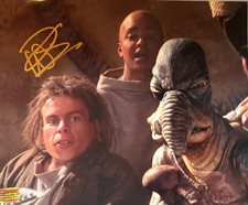 Autógrafo autêntico assinado por Warwick Davis (STAR WARS) 8x10 polegadas com certificado de autenticidade comprar usado  Enviando para Brazil