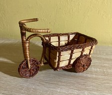 Vintage woven wicker for sale  MANCHESTER
