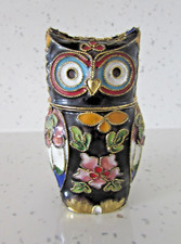 Rare cloisonne owl for sale  STRANRAER