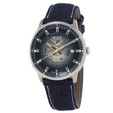 Relógio masculino Mido Commander automático mostrador azul M0214071841100 comprar usado  Enviando para Brazil