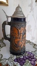 Gerz relief bierkrug gebraucht kaufen  Langen