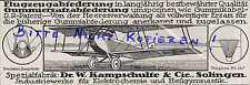 Solingen werbung 1918 gebraucht kaufen  Leipzig