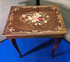 Vintage inlaid wooden for sale  DUNSTABLE