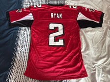 Camiseta de futebol americano Matt Ryan #2 Atlanta Falcons vermelha Reebok NFL tamanho P pequena adulto comprar usado  Enviando para Brazil