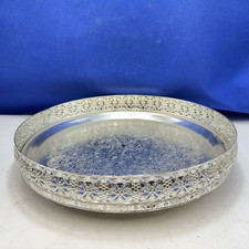 Silver candle plate for sale  CULLOMPTON