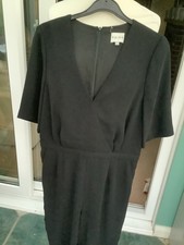 Reiss black jumpsuit for sale  HEREFORD