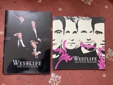 Westlife tour programmes for sale  CHESTERFIELD