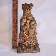 Garrafa de arte popular antiga com memória 10" de altura rara feita à mão vaso estranho, usado comprar usado Garrafa de arte popular antiga com memória 10" de altura rara feita à mão vaso estranho, usado comprar usado  Enviando para Brazil