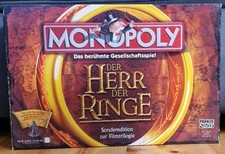 Monopoly herr ringe gebraucht kaufen  Potsdam