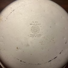 Caçarola de bolo vintage Wear-Ever alumínio 9" panela #802 prato fundo torta assar EUA comprar usado  Enviando para Brazil