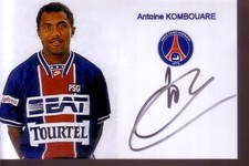 Antoine kombouare autographe d'occasion  Niort