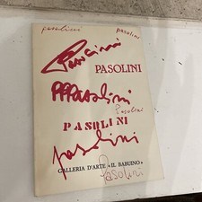 Pasolini galleria arte usato  Roma