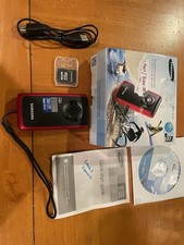 Filmadora Samsung HMX-W190 - Preto/vermelho completo na caixa - Caixa aberta comprar usado  Enviando para Brazil