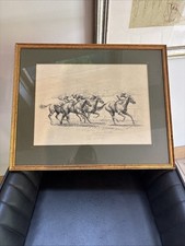 Horse racing picture for sale  ISLEWORTH
