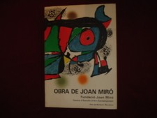 Miro, Joan. Obra de Joan Miro. Pintura, Escultura i Sobreteixims a la Col-Leccio comprar usado  Enviando para Brazil