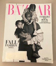 Harper's Bazaar Magazine Mag Kanye West North Saint Christina Aguilera Kids  comprar usado  Enviando para Brazil