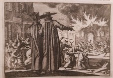 Stampa persecuzione protestant usato  Milano