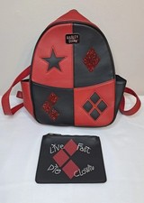 Mini mochila Bioworld Esquadrão Suicida Harley Quinn com bolsa removível para moedas comprar usado  Enviando para Brazil