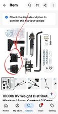 Weight distribution hitch for sale  Beverly Hills