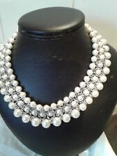 Statement necklace faux for sale  UK