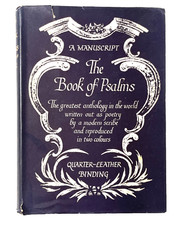 Manuscript book psalms for sale  BRISTOL