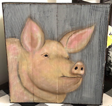 Hand painted pig for sale  Hampshire