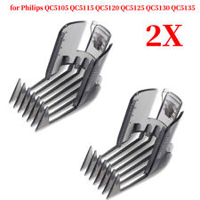 Używany, 2 SZT. Trymer Maszynka do strzyżenia brody Grzebień do włosów do Philips QC5105 QC5115 QC5120 QC5125 na sprzedaż  Wysyłka do Poland