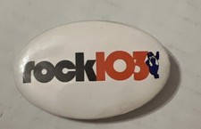 Botão de estação de rádio vintage Memphis Rock 103 comprar usado  Enviando para Brazil