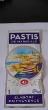 Etiquette pastis marseille d'occasion  Quetigny