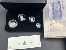 2004 Canada Arctic Fox .999 coleção prata, usado comprar usado  Enviando para Brazil