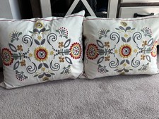 Decorative floral pillows for sale  Brighton