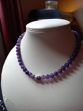 Natural amethyst 8mm for sale  WINDERMERE