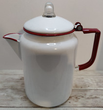 Vtg white enamelware for sale  Corunna