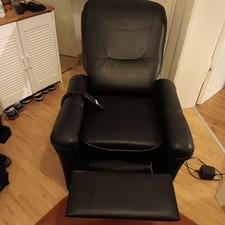 Relaxsessel schwarz elektrisch gebraucht kaufen  Hannover
