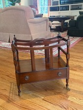 Mahogony canterbury magazine for sale  Chapel Hill