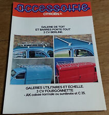 Feuillet publicitaire citroen d'occasion  Châteauneuf-sur-Sarthe