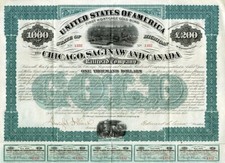 1873 chicago saginaw for sale  Merrifield