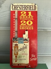 Vtg chesterfield cigarette d'occasion  Expédié en Belgium