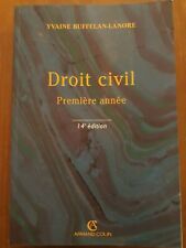 Droit civil année d'occasion  Plélo