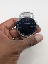 Relógio Jacques Lemans prata mostrador azul comprar usado  Enviando para Brazil
