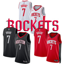Usado, Camiseta costurada Houston Rockets #7 Kevin Durant Edition comprar usado  Enviando para Brazil