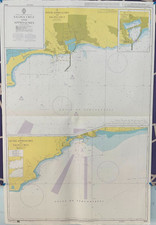 Almirantado 1940 MÉXICO COSTA OCEÂNICA PACÍFICA SALINA CRUZ E ABORDAGENS Mapa Gráfico comprar usado  Enviando para Brazil
